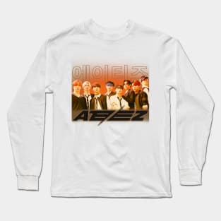 ateez kpop Long Sleeve T-Shirt